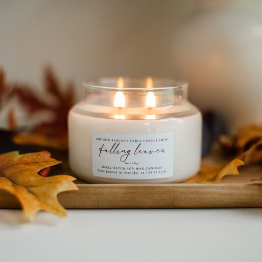 Falling Leaves | 10 oz. Soy Wax Apothecary Candle