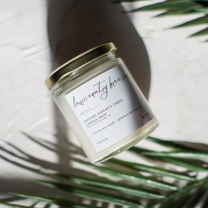 Lowcountry Breeze  |  8 oz. Soy Candle