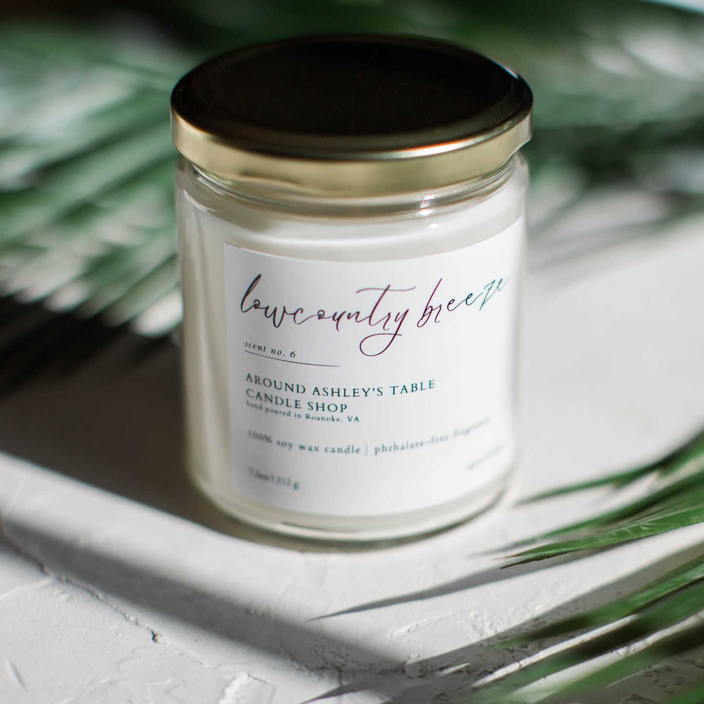 Lowcountry Breeze  |  8 oz. Soy Candle