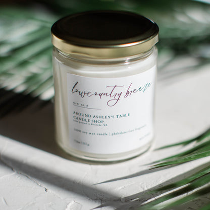 Lowcountry Breeze  |  8 oz. Soy Candle