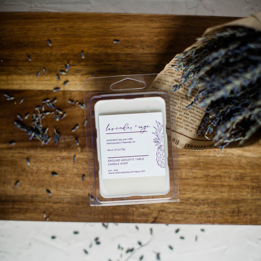 Lavender + Sage  |  Wax Melt