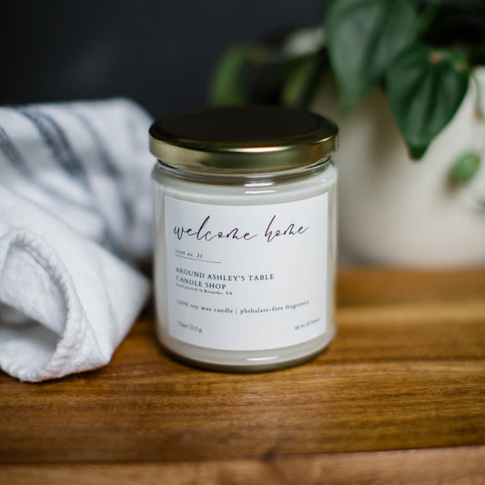 Welcome Home  |  8 oz. Soy Candle