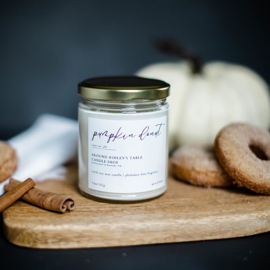 Pumpkin Donut | 8 oz. Soy Wax Candle