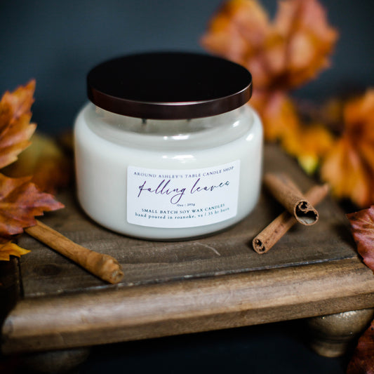 Falling Leaves | 10 oz. Soy Wax Apothecary Candle