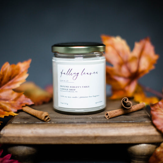 Falling Leaves | 8 oz. Soy Wax Candle